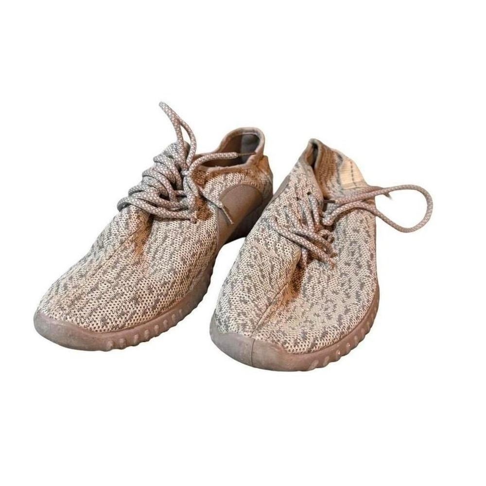 Unbranded Beige Knit Minimalist Slip On Sneakers Mens 10